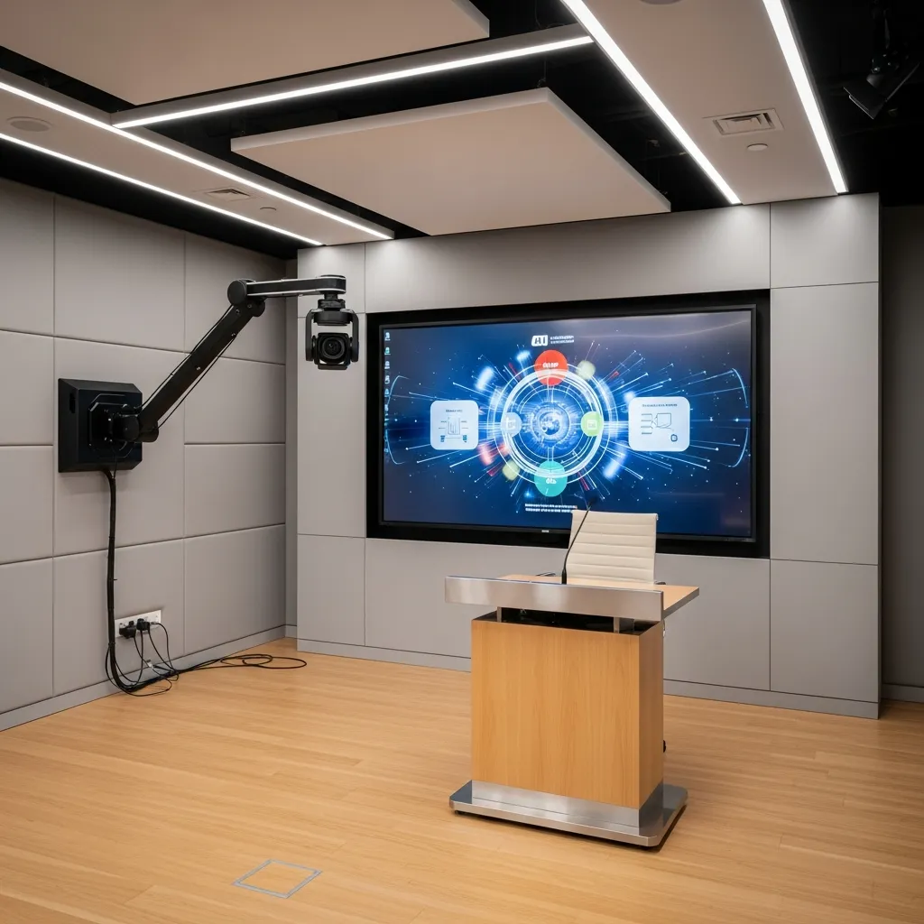 Hybrid Classroom Setup