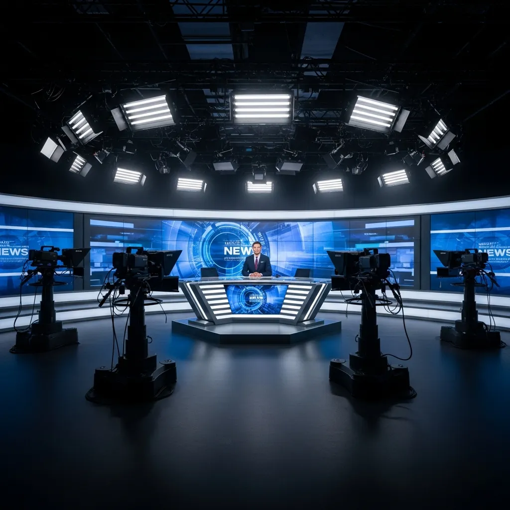 Newsroom & Broadcast Studio